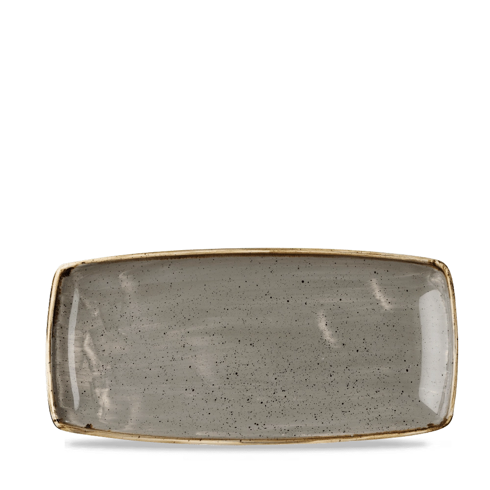 Półmisek, 295x140 mm | CHURCHILL, Stonecast Peppercorn Grey
