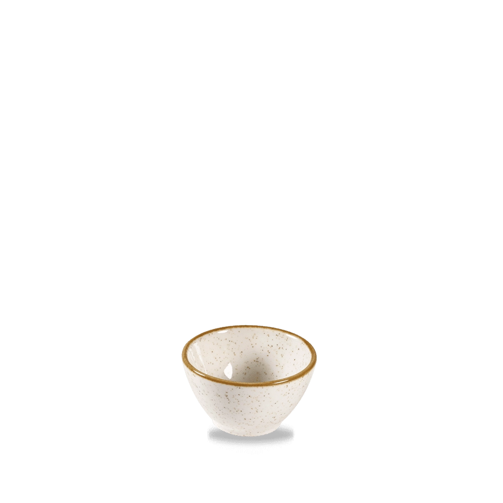 Pojemnik na dip, Ø70 mm, 60 ml | CHURCHILL, Stonecast Barley White