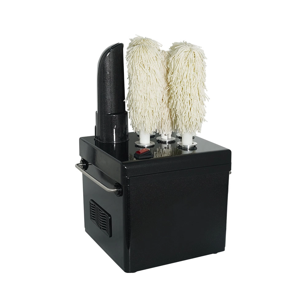 Polerka, urządzenie do polerowania szkła, czarna, 5-szczotek, 1.15 kW, 230V | STALGAST, 469004