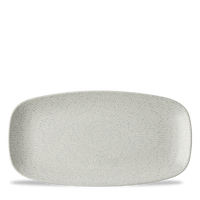 Talerz podłużny, 300×150 mm, szary | CHURCHILL, Delta Grey