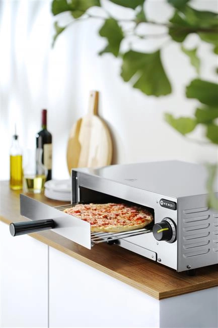 Piecyk do pizzy i zapiekanek, 230 V, 1,45 kW, 484x590x190 mm | HENDI, 220306