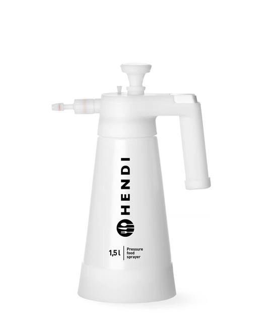 Ciśnieniowy spryskiwacz do żywności 1,5 l, 140x220x330 mm | HENDI, 270875
