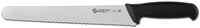 Nóż do ciast 410 mm z ostrzem skośnym, ząbkowany | AMBROGIO SANELLI, Supra