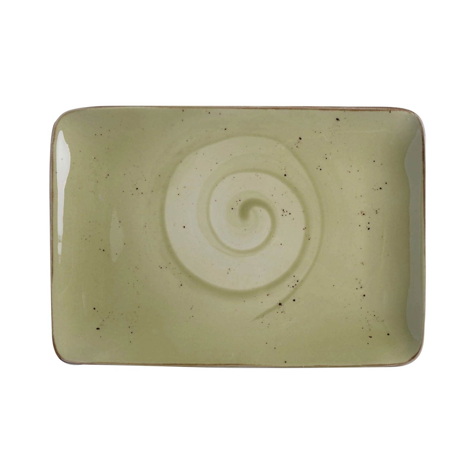 Talerz prostokątny, 300x200 mm, zielony | FINE DINE, Olive