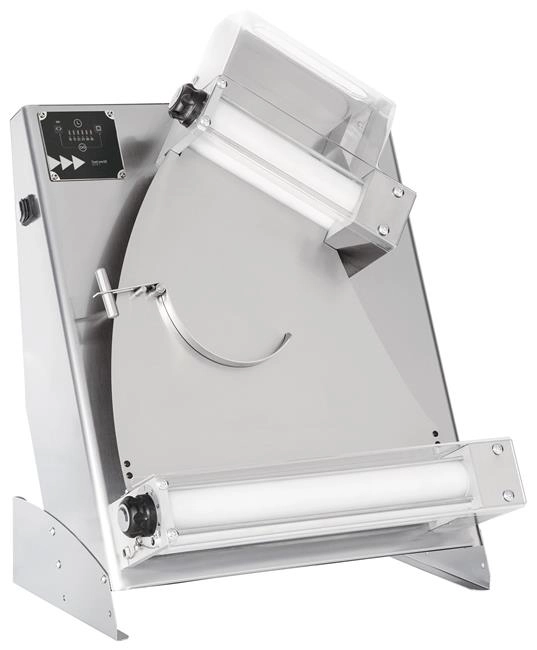 Wałkownica elektryczna do pizzy 400 z 2 parami wałków, 230V/0,25 kW, 585x435x790 mm | PRISMAFOOD, 1D010028