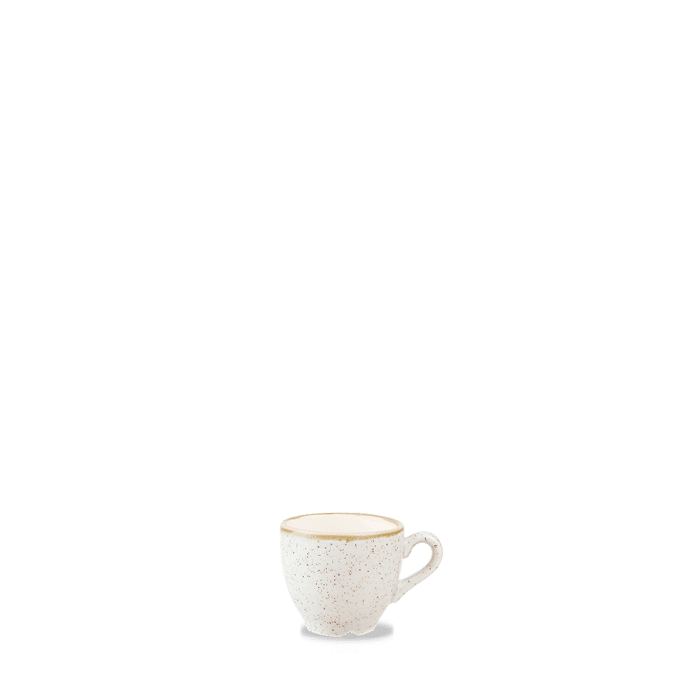 Filiżanka espresso, 90 ml | CHURCHILL, Stonecast Barley White