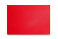 Deska do krojenia HACCP, 450x300x13 mm, czerwona | HENDI, 825525