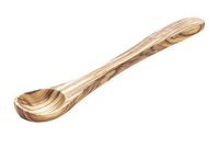 Łyżka drewniana 140 mm, 2 szt. | APS, Olive