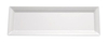 Półmisek prostokątny z melaminy 355×180 mm, biały | APS, Pure Color