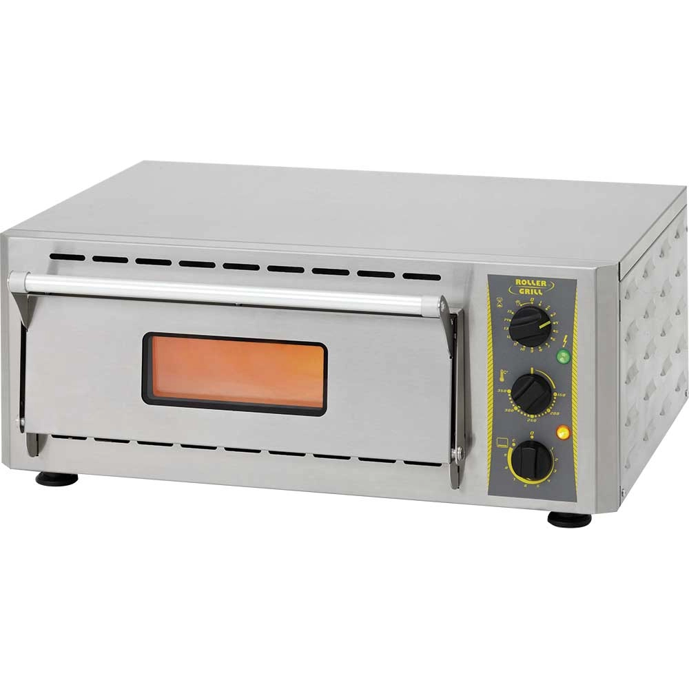 Piec do pizzy, 1×Ø43 cm, 3 kW, 230 V, 670×580×270 mm | ROLLER GRILL, 777254