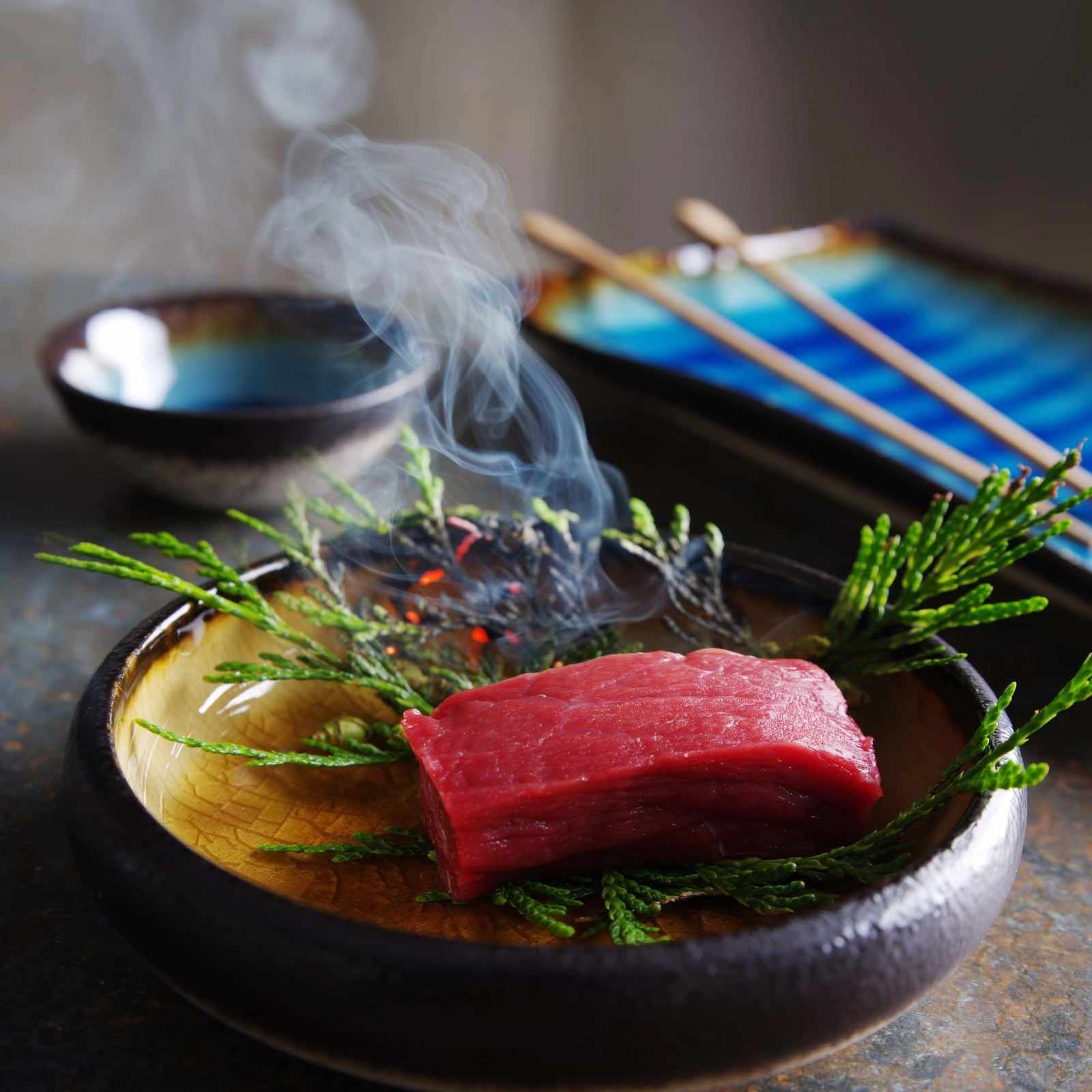 Talerz płytki, Ø207 mm, niebieski | FINE DINE, Lazur