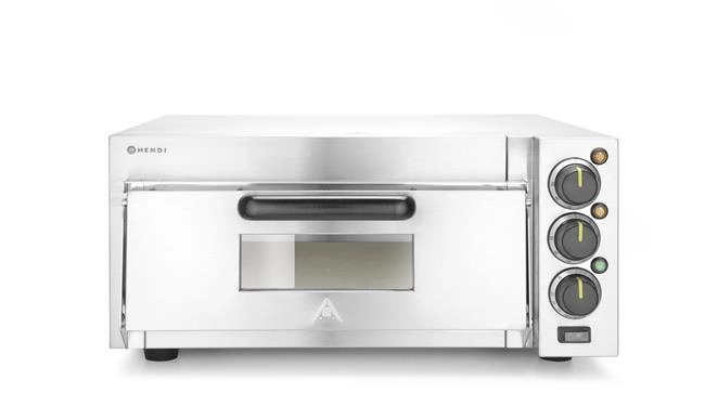 Piecyk do pizzy 1-komorowy, 230V, 2 kW, 580x560x275 mm | HENDI, 220290