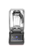 Blender barmański elektroniczny z obudową wyciszającą, 2,5 l, 1,68 kW, 220-240 V, 250x300x546 mm, czarny | HENDI, 230695