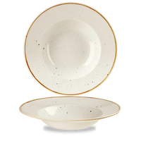 Talerz do pasty, Ø280 mm, 468 ml | CHURCHILL, Stonecast Barley White