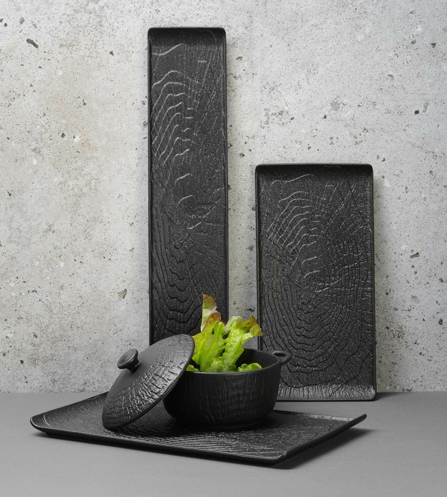 Spodek do filiżanki espresso, Ø120 mm, czarny | FINE DINE, Crust