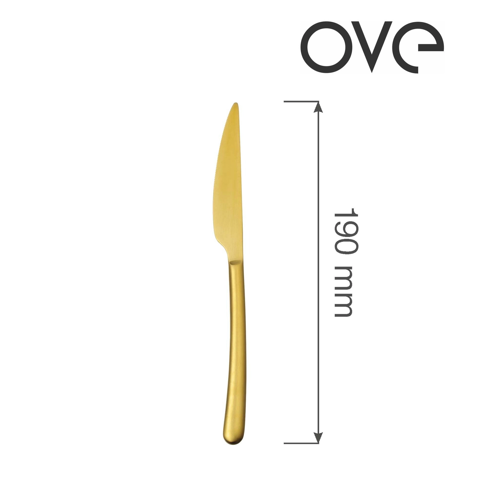 Nóż deserowy, 190 mm | OVE, Amarone Gold