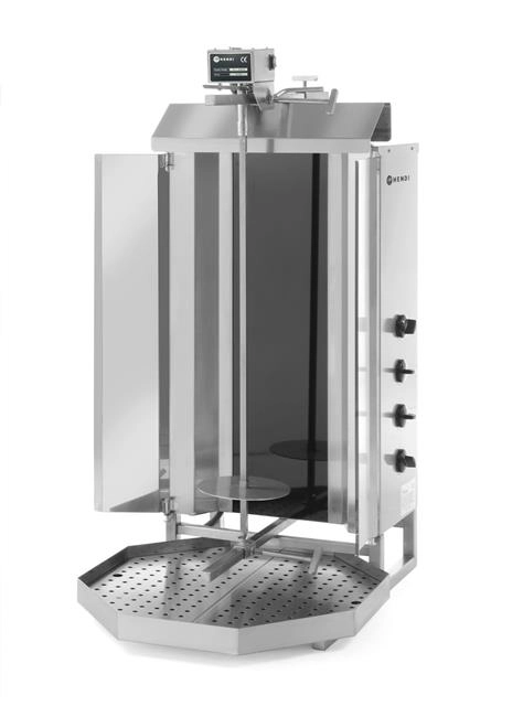 Kebab elektryczny 40–60 kg, 7,2 kW, 550x700x1120 mm | HENDI, Profi Line