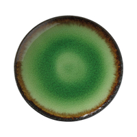 Talerz płytki, Ø254 mm, zielony | FINE DINE, Beryl