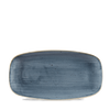 Talerz prostokątny, 298x153 mm | CHURCHILL, Stonecast Blueberry