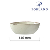 Miska trójkątna, 140 mm, beżowa | PORLAND, Seasons Sand