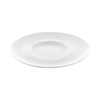 Talerz płytki z szerokim rantem, Ø310 mm | FINE DINE, Bianco