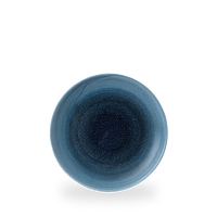 Talerz płytki, Ø217 mm | CHURCHILL, Stonecast Aqueous Lagoon