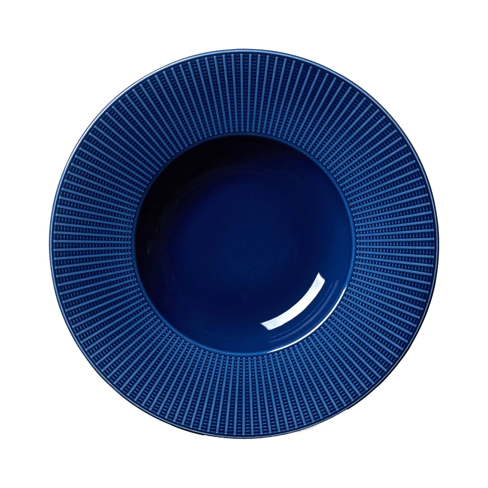 Talerz głęboki Gourmet z rantem, ⌀285 mm, niebieski | STEELITE, Willow Azure