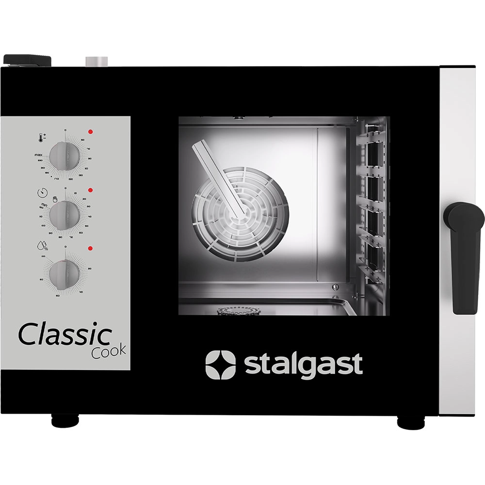 Piec konwekcyjno-parowy 5xGN 1/1, manualny, elektryczny, 7,75 kW, 790x860x690 mm | STALGAST, ClassicCook