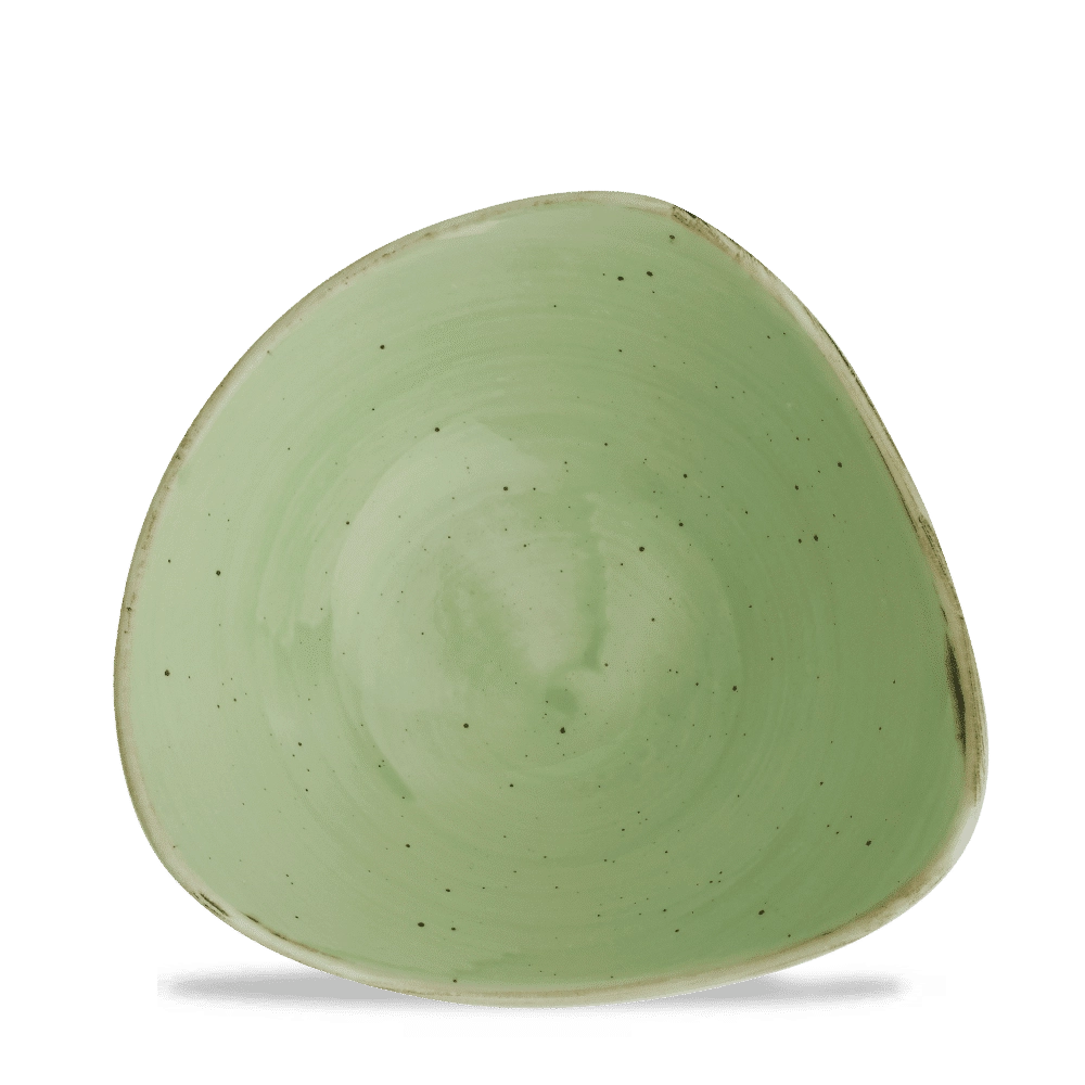 Misa trójkątna, Ø190 mm, 370 ml | CHURCHILL, Stonecast Sage Green