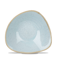 Miska trójkątna, 370 ml | CHURCHILL, Stonecast Duck Egg Blue