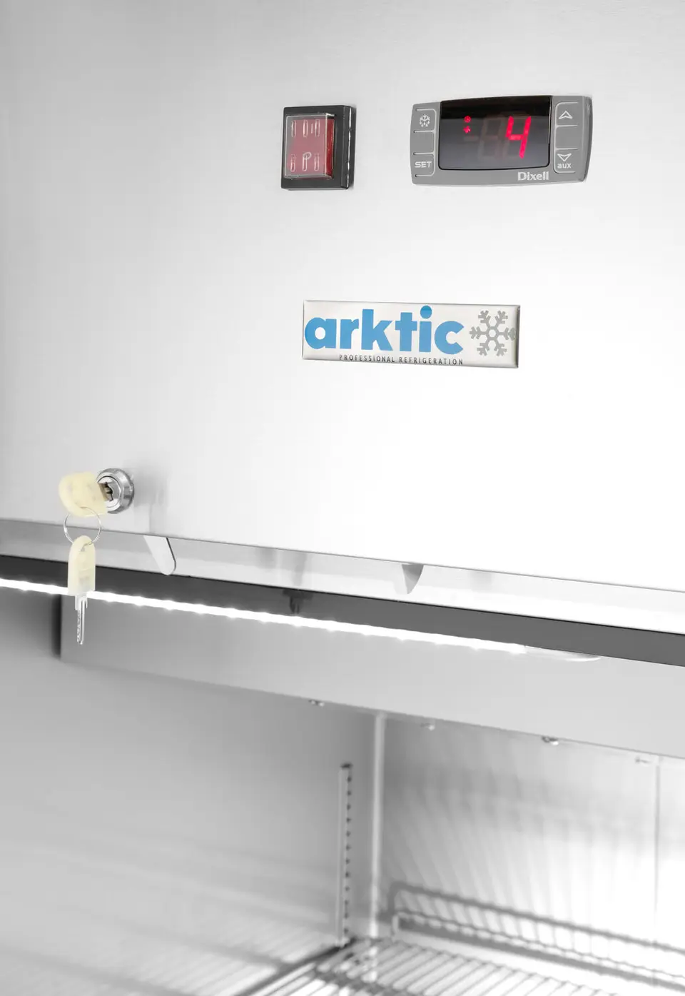 Szafa chłodnicza 1-drzwiowa, 465 l, 230V, 0,250 kW, 700x880x2043 mm | ARKTIC, 236673