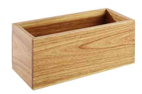Pojemnik na przyprawy 230x100 mm z drewna akacjowego | APS, Superbox