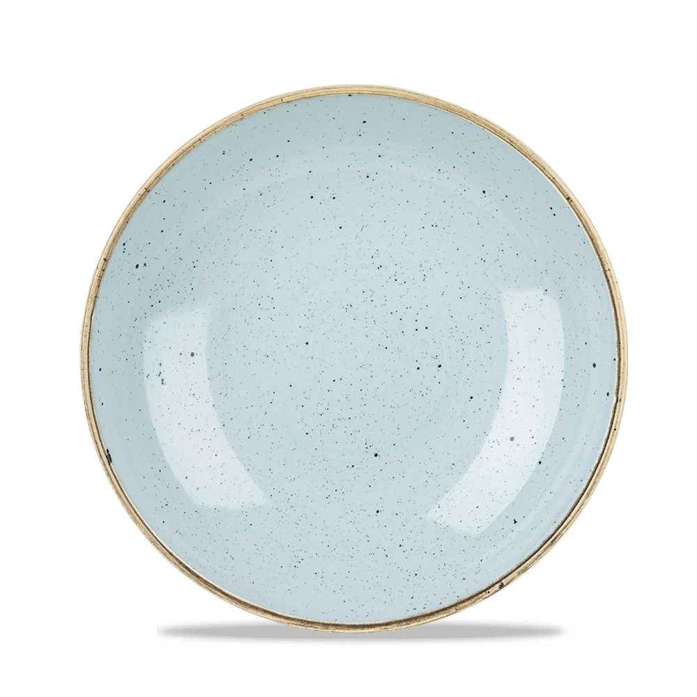 Miska coupe, 1136 ml | CHURCHILL, Stonecast Duck Egg Blue