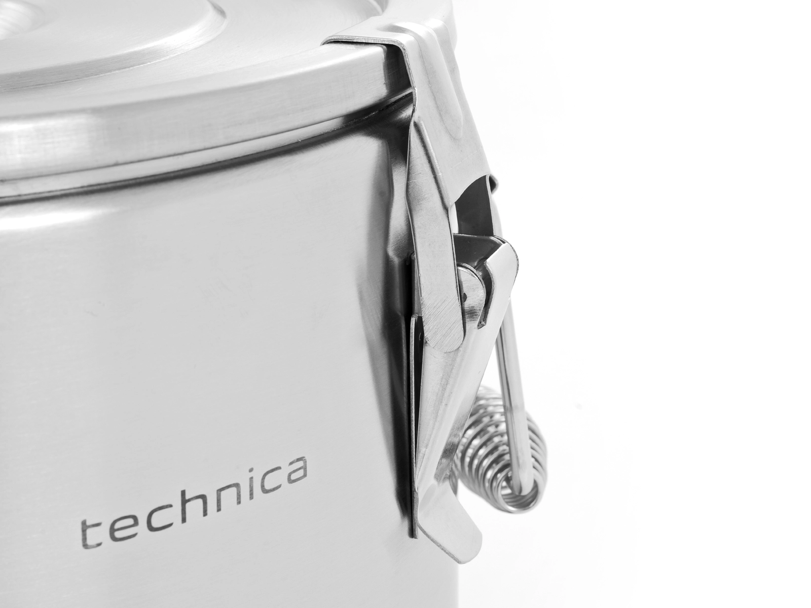 Termos z kranem 10 l ze stali nierdzewnej z podstawą z tworzywa sztucznego | TECHNICA, Gold Line