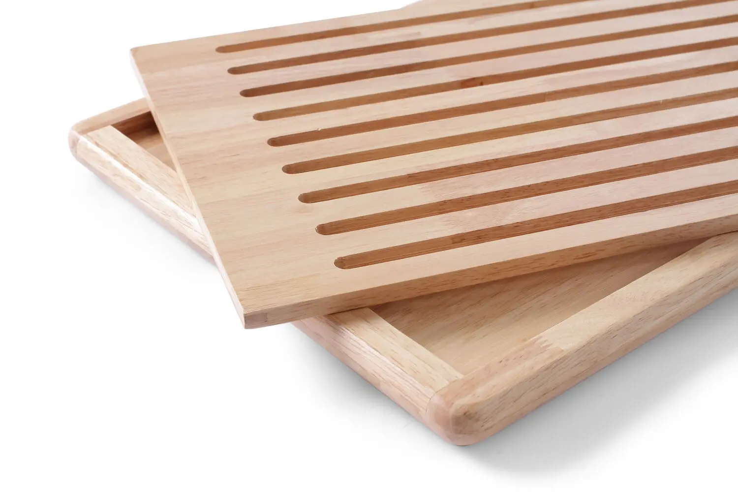 Deska do krojenia pieczywa, ciemne drewno, 475x322 mm | HENDI, 505502