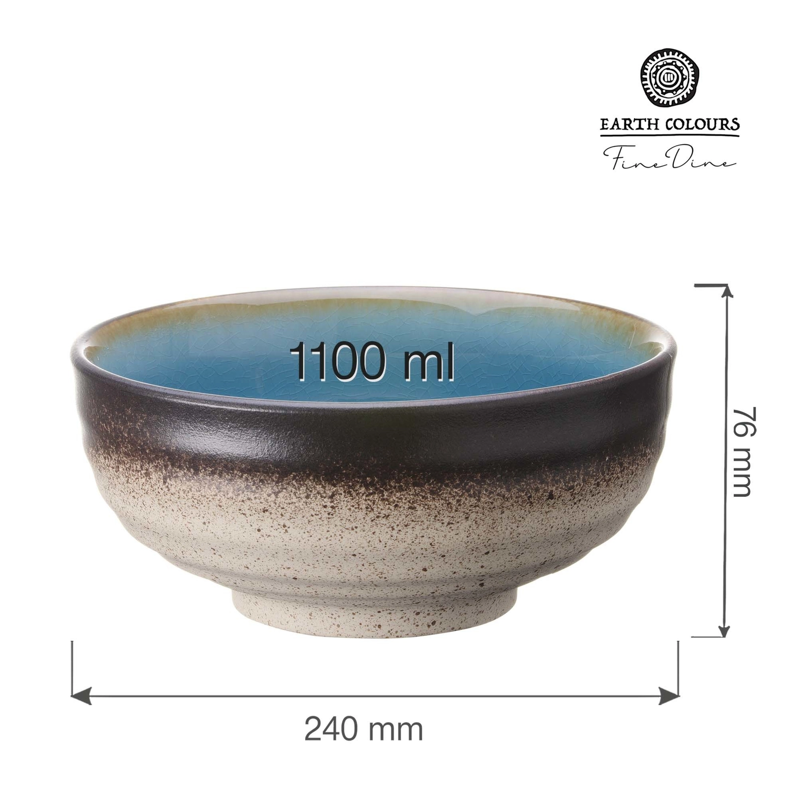 Misa okrągła, Ø240 mm | FINE DINE, Lazur