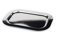 Taca prostokątna do serwowania z rantem gładkim 500×380 mm | APS, Finesse