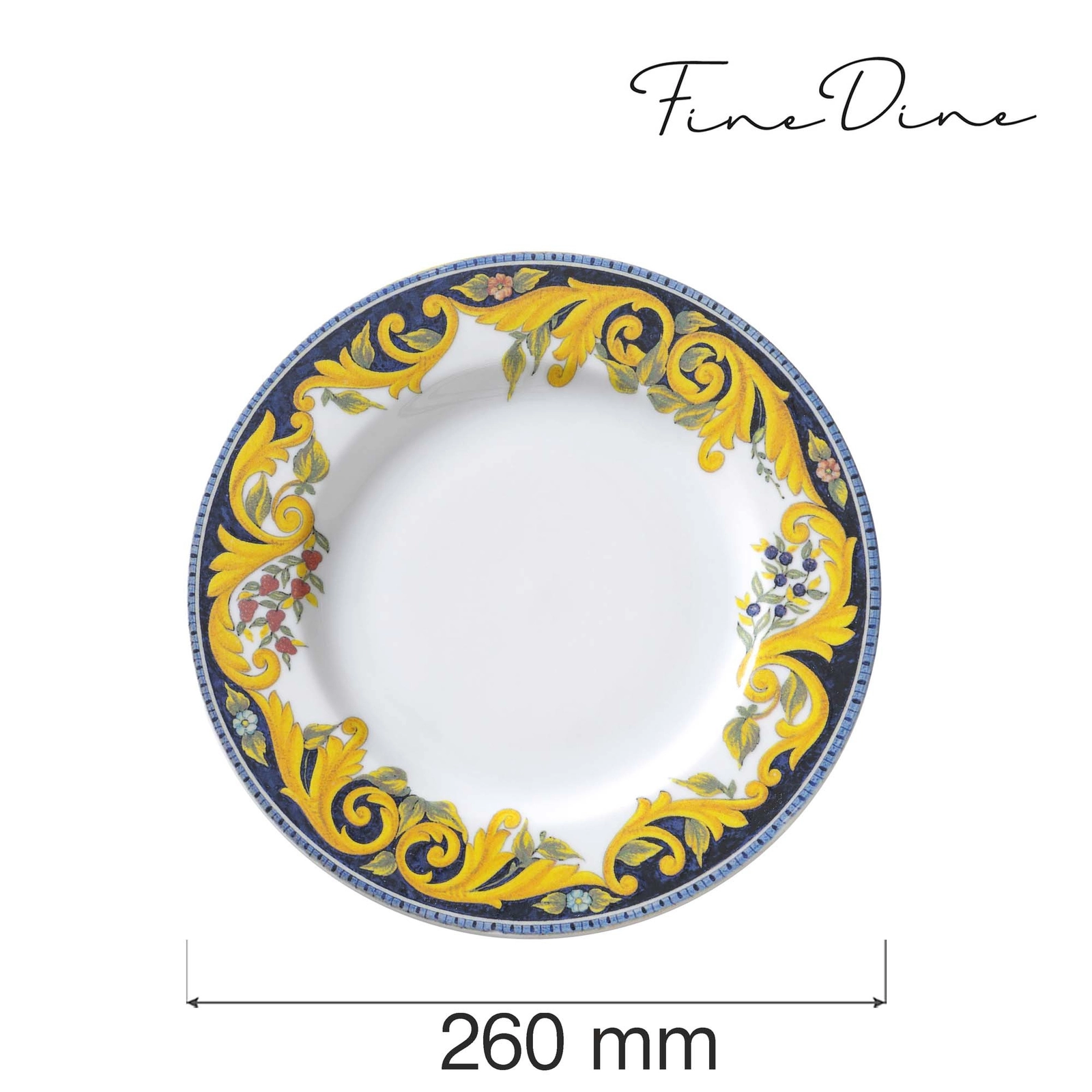 Talerz płytki Ø260 mm | FINE DINE, Tuscany