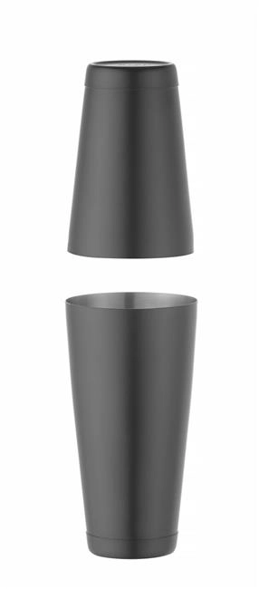 Shaker bostoński Tin-on-Tin, czarny, 0,8 l, ⌀90 mm | BARUP, 596418