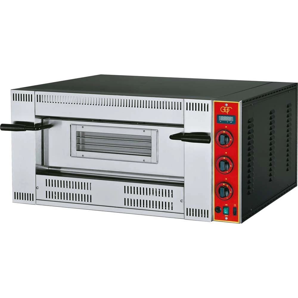 Piec do pizzy gazowy G4/72, 4×Ø360 mm, 17 kW, 1095×1110×472 mm | STALGAST, 781045