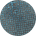 Talerz płytki Ø260 mm, niebieski | CHURCHILL, Astro Metallic Blue
