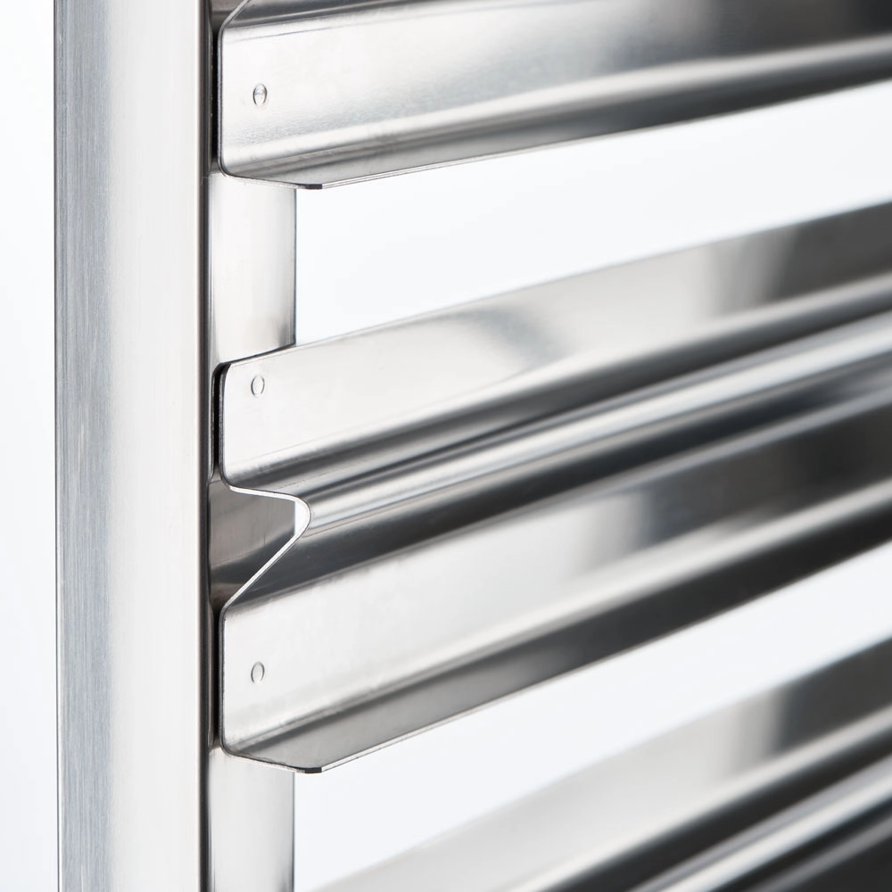 Wózek transportowy ze stali nierdzewnej, 14x GN 2/1, 590x670x1735 mm | STALGAST, 662211