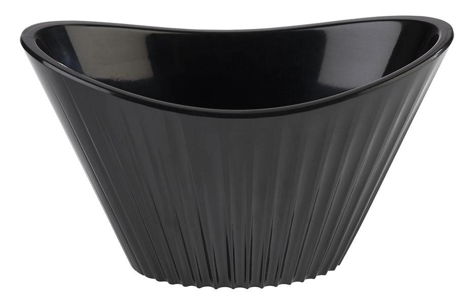 Misa z melaminy 0,07 l, 95x55x55 mm, czarna | APS, Mini