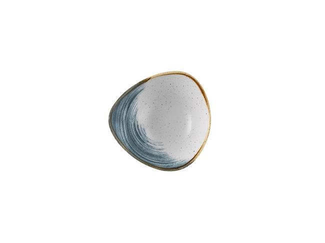 Miska trójkątna, 185 mm | CHURCHILL, Stonecast Accents Blueberry