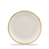 Talerz płytki, Ø165 mm | CHURCHILL, Stonecast Barley White