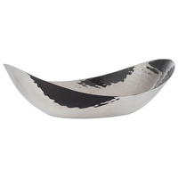 Miska młotkowana ze stali nierdzewnej 0,45 l, 240x165x70 mm, inox | APS, 40190