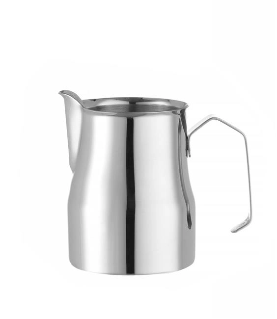Dzbanek do spieniania mleka, ze stali nierdzewnej, 0,35 l, ⌀65x99 mm | HENDI, 451038