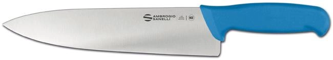 Nóż rzeźniczy 390 mm, niebieski | AMBROGIO SANELLI, Supra Colore