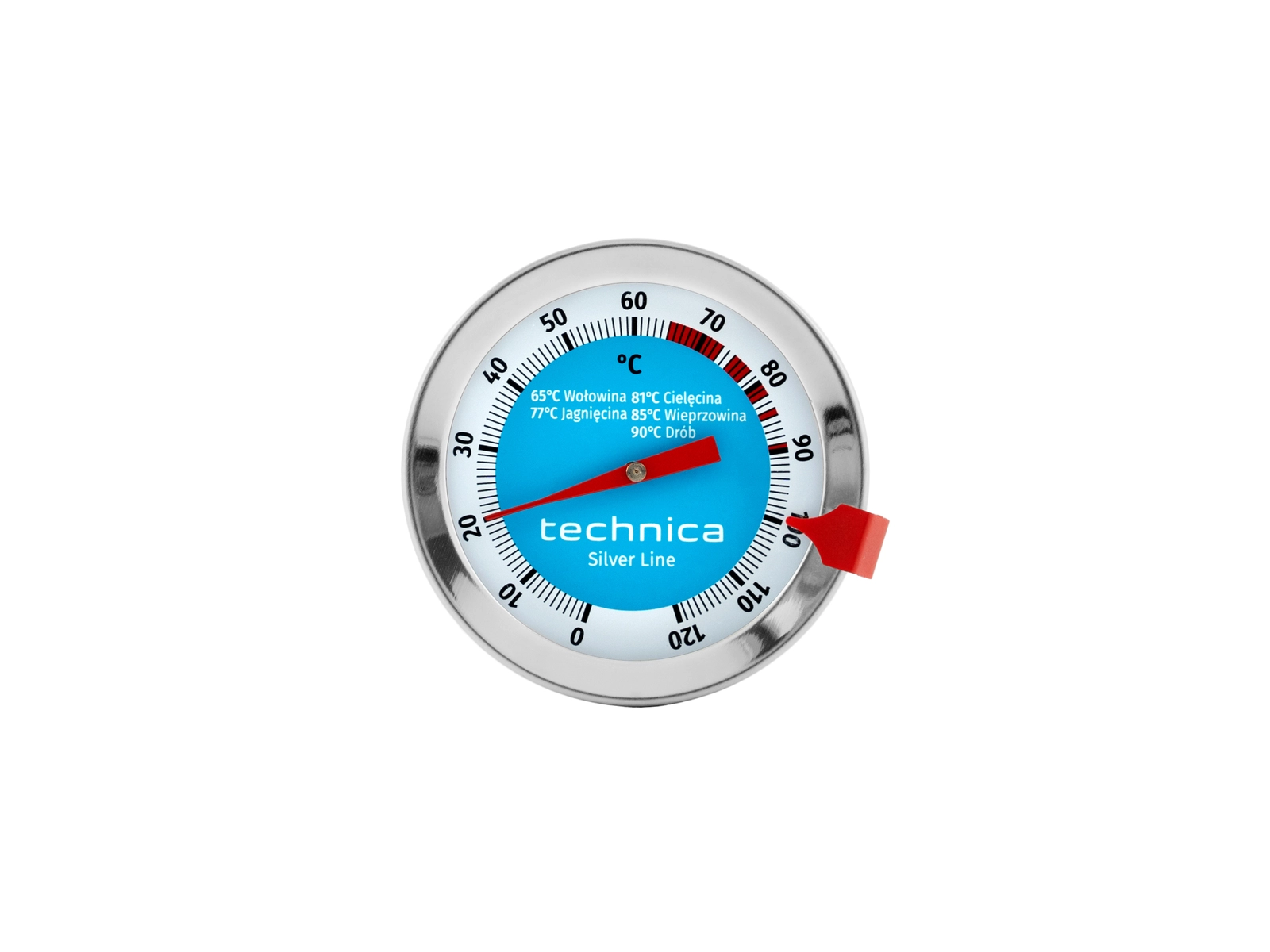 Termometr do mięsa od 0 do 120°C | TECHNICA, Silver Line