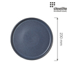Talerz sztaplowany, ⌀230 mm, niebieski | STEELITE, Potter’s Collection Storm